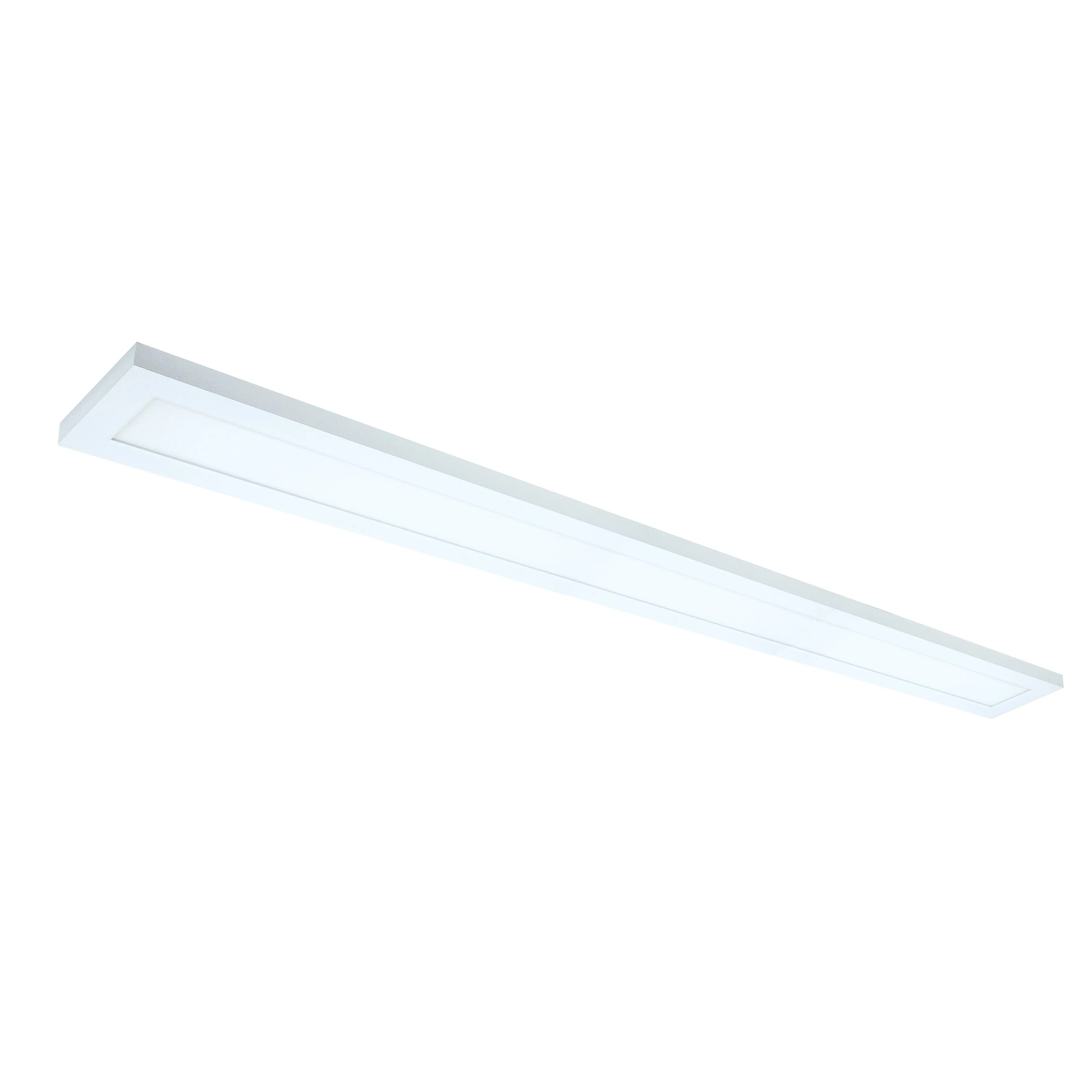 NUVO 30 Watt 3000K 5 inch x 3 foot Surface Mount LED Fixture White Finish