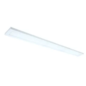 NUVO 30 Watt 3000K 5 inch x 3 foot Surface Mount LED Fixture White Finish