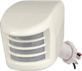 Nuvo Mounted Outdoor Light Fixture w/ ADD On Motion Sensor in White Finish