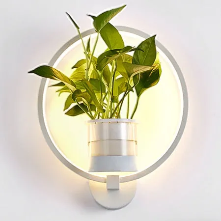 OUD Ayla Nordic Plant Wall Lamps LED Modern minimalist Light