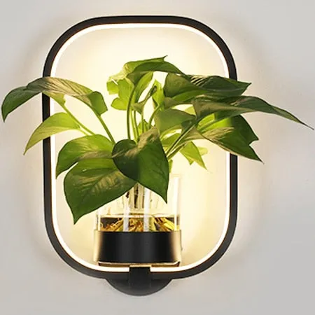 OUD Ayla Nordic Plant Wall Lamps LED Modern minimalist Light