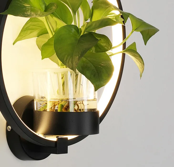 OUD Ayla Nordic Plant Wall Lamps LED Modern minimalist Light