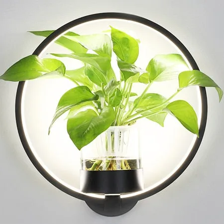 OUD Ayla Nordic Plant Wall Lamps LED Modern minimalist Light