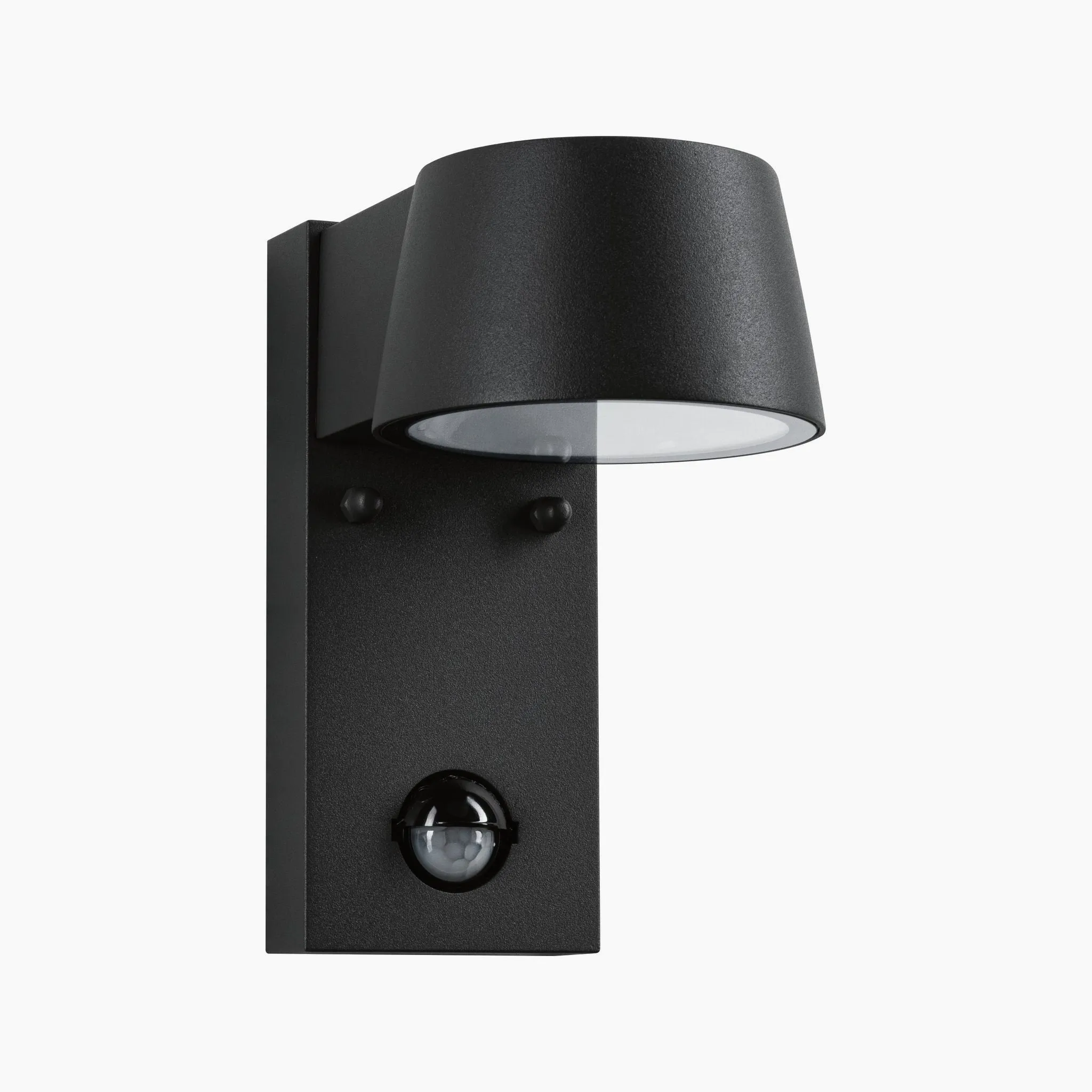 Outdoor Capea 8W LED Wall Light with Motion Detection in Anthracite
