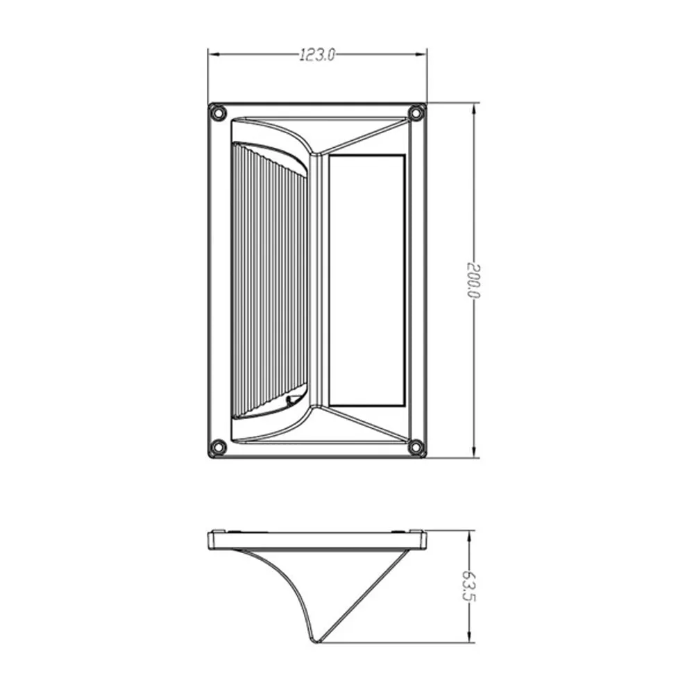 Outdoor Solar LED Step Light
