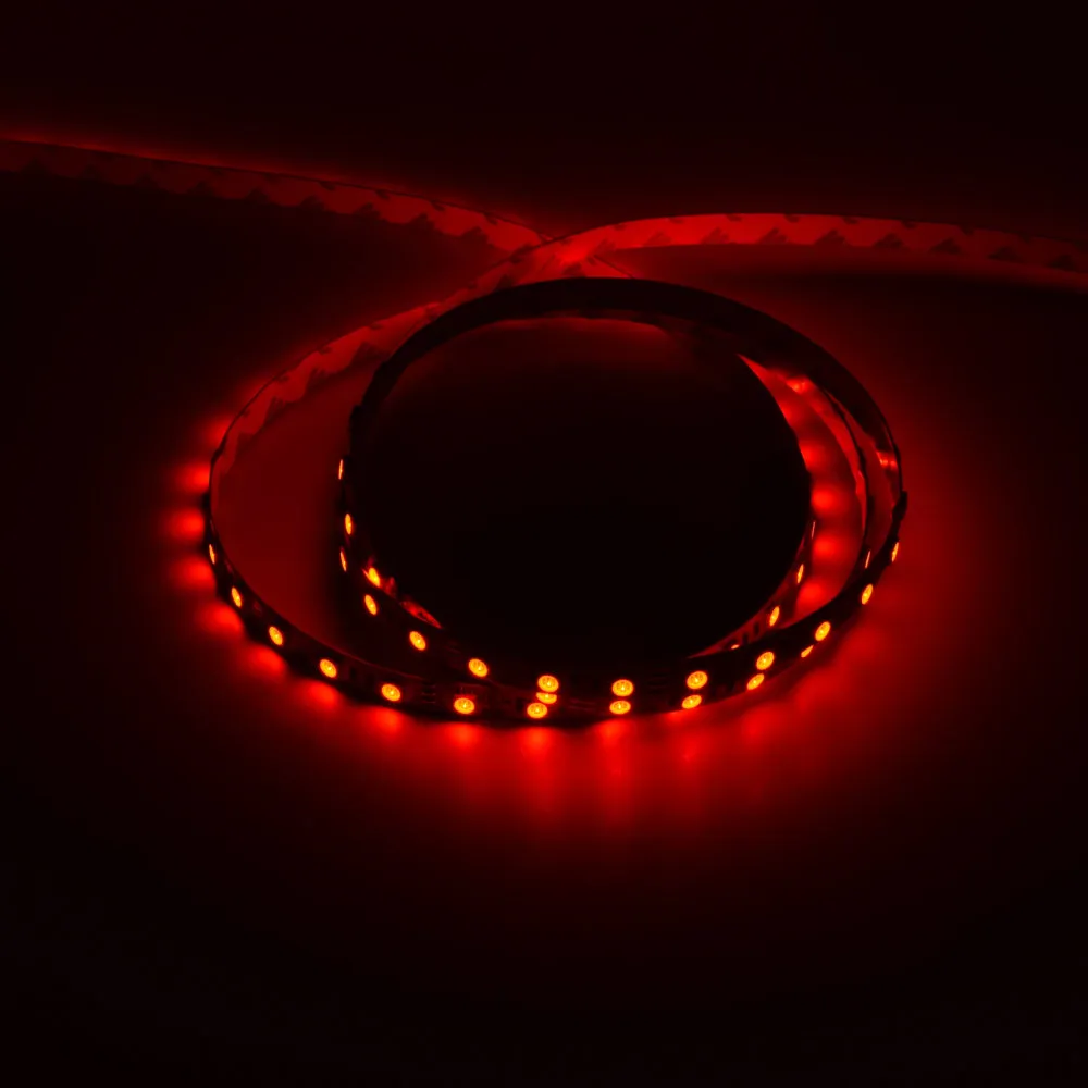Outdoor Waterproof RGB LED Strip Lights, IP68, 16.4ft, 12V, SMD 5050, 60 leds/Meter -  w/ DC Connector  72W/100-240V AC Power Supply and RGB Controller (KIT)