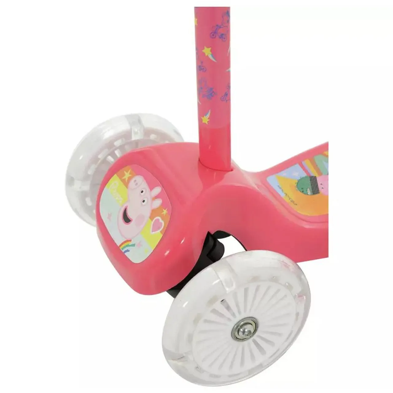 Peppa Pig Tilt n' Turn Scooter with LED Lights