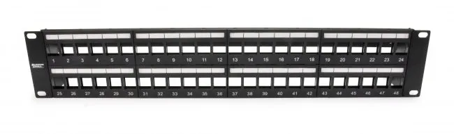 Platinum Tools 643-48U Unloaded Patch Panel 48 Port Unshielded UTP