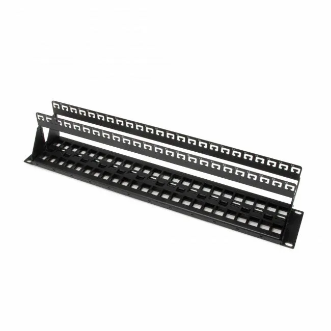 Platinum Tools 643-48U Unloaded Patch Panel 48 Port Unshielded UTP