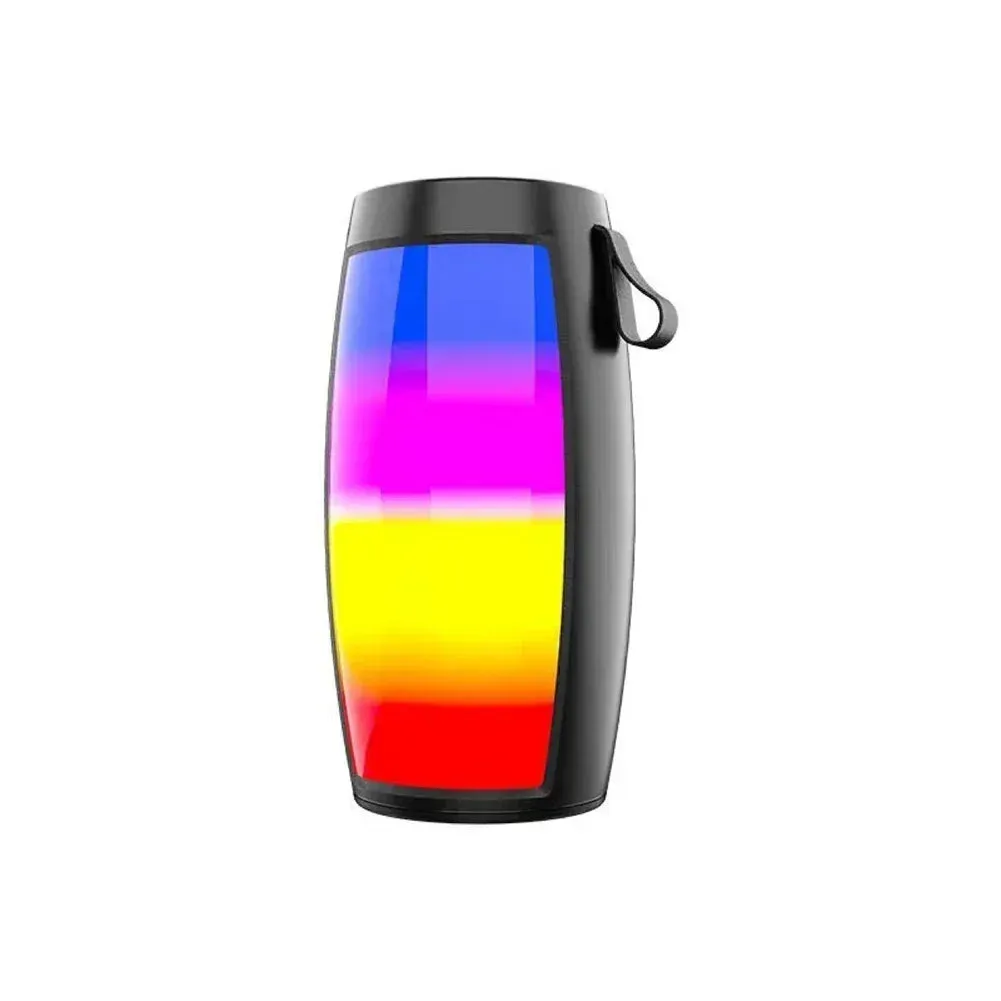 Portable Bluetooth Speaker LED Light Wireless Boombox Outdoor Subwoofer Stereo
