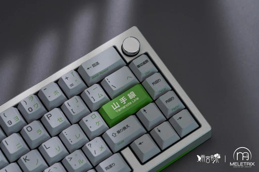 [Pre-Order] Zoom65 V2 x Yamanote Line Theme Keyboard Kit by Meletrix