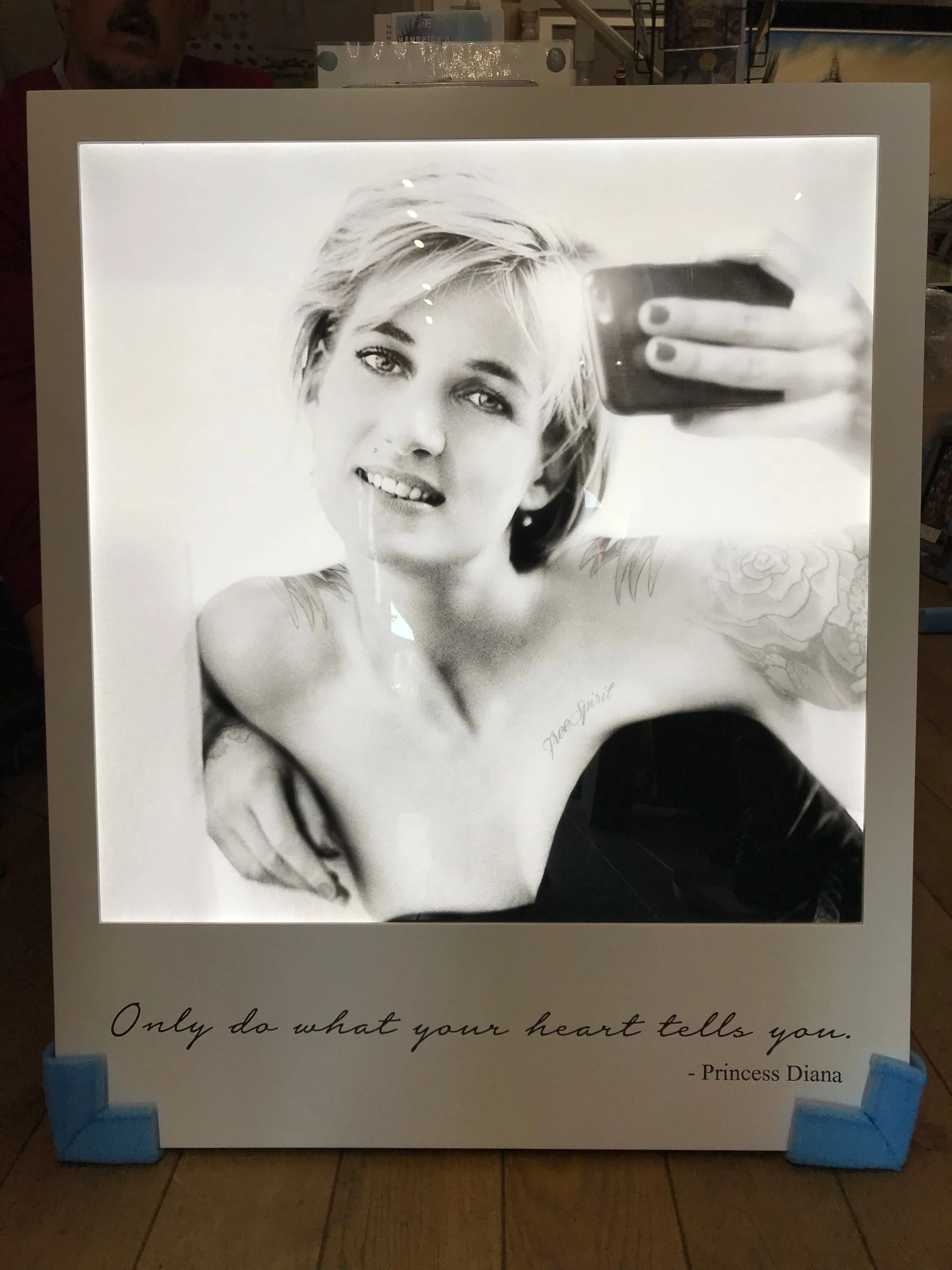 Princess Diana Lightbox by JJ Adams