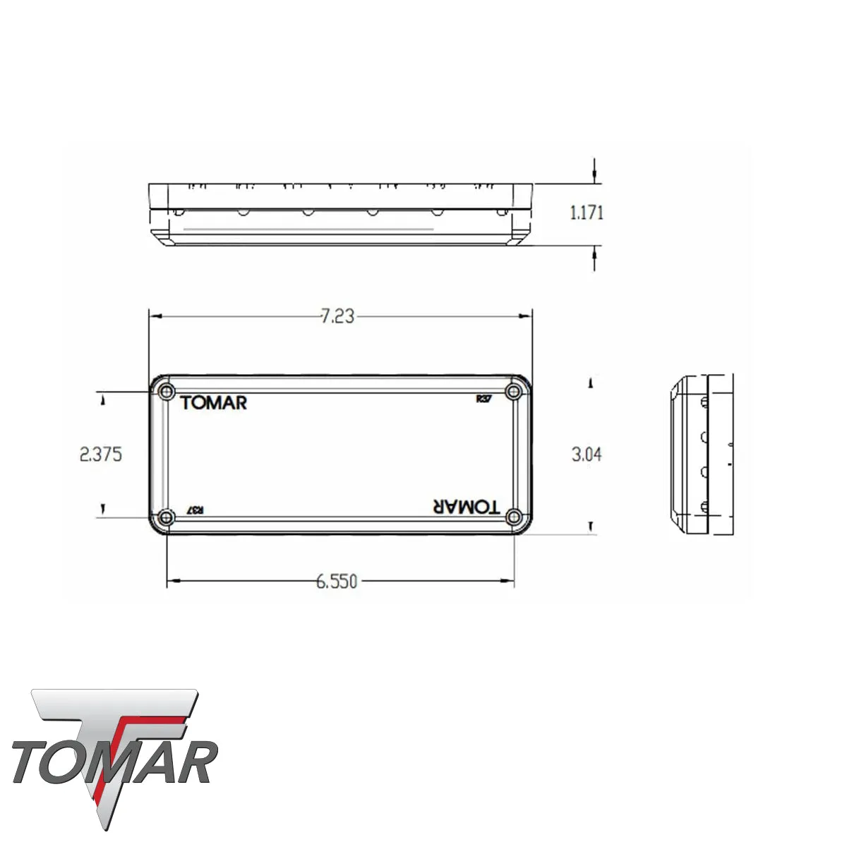 R37 Visor LED Light Kit