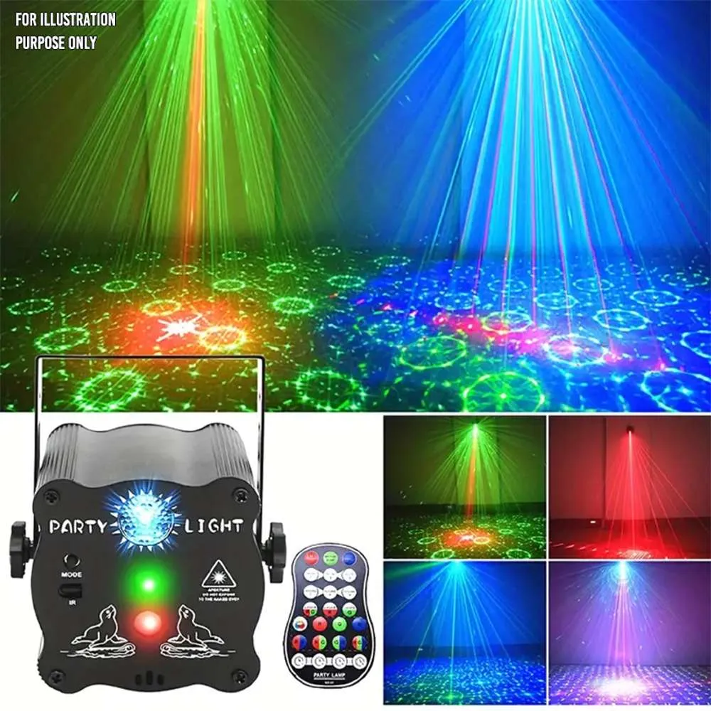 RA LED Mini Laser Stage Light USB IP44