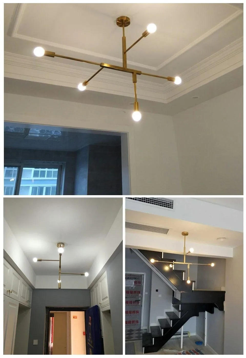 Reed Criss Cross Chandelier