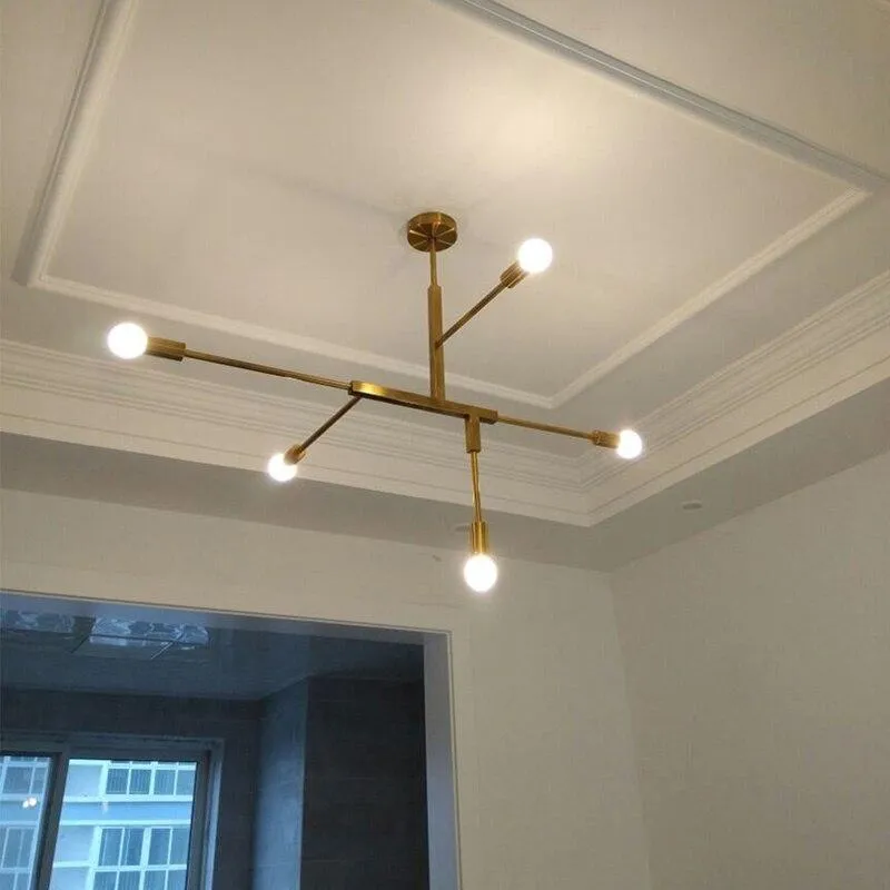 Reed Criss Cross Chandelier