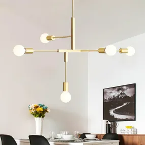 Reed Criss Cross Chandelier