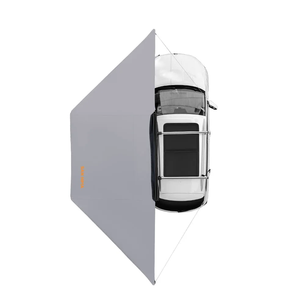 San Hima 180 Degree Free-Standing Awning 600D Double-Ripstop Oxford UPF50 