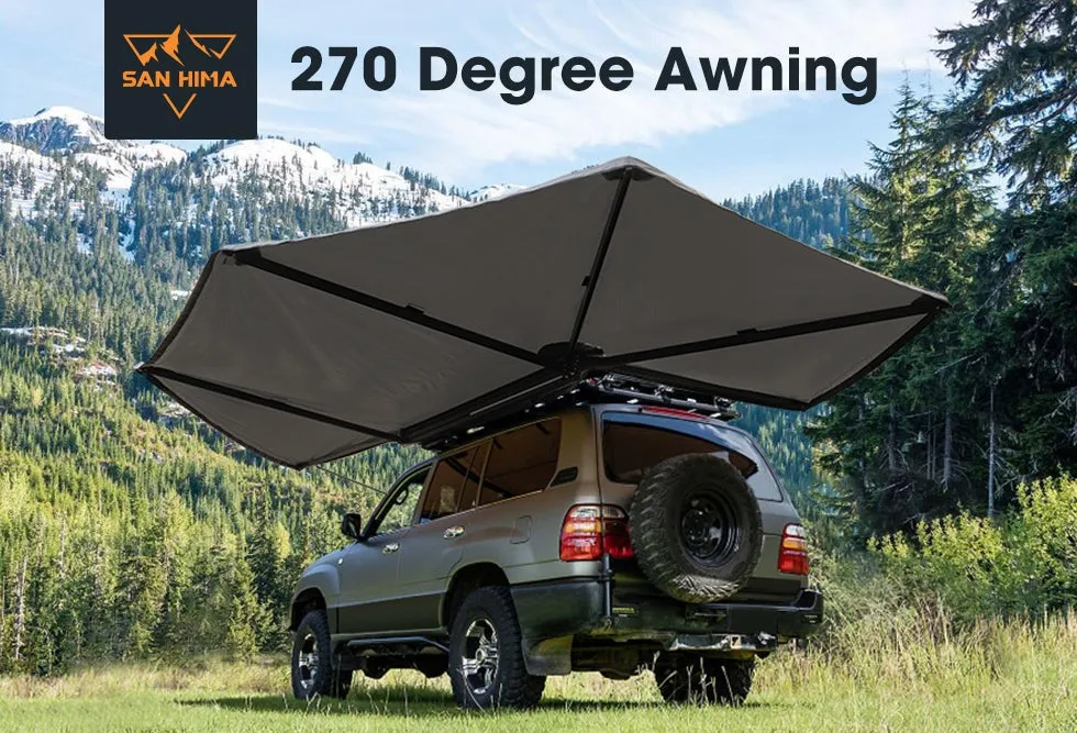 San Hima 270 Degree Awning 600D Double-Ripstop Oxford UPF50 