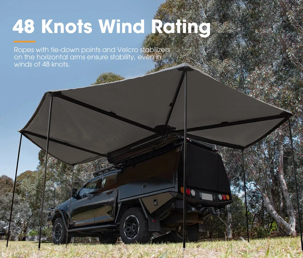 San Hima 270 Degree Awning 600D Double-Ripstop Oxford UPF50 