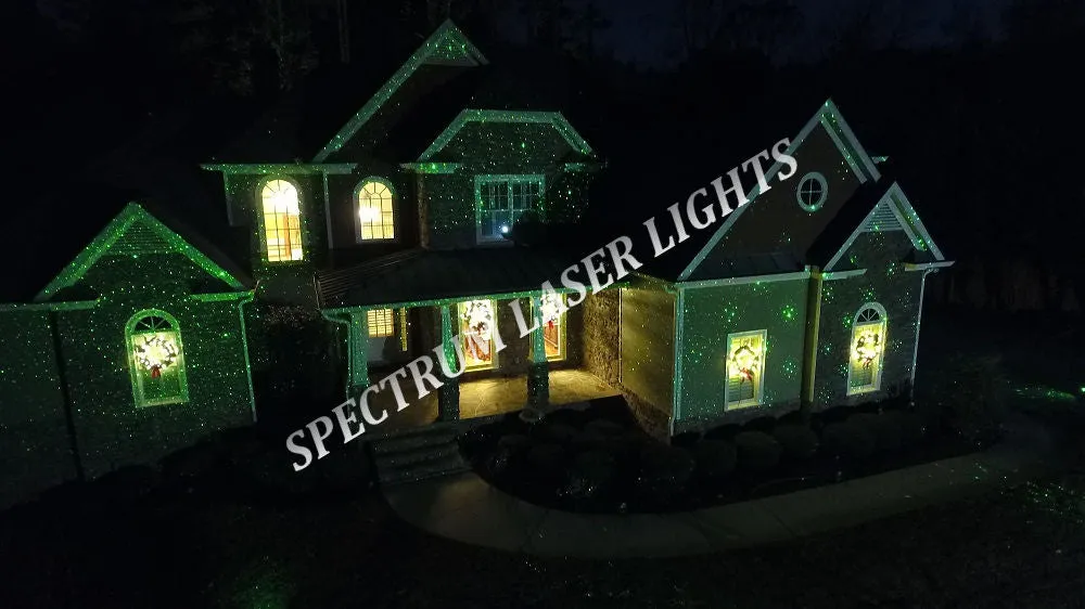 SL-37 - RGB Moving 18 Pattern Laser Christmas Light -2nd GEN v2