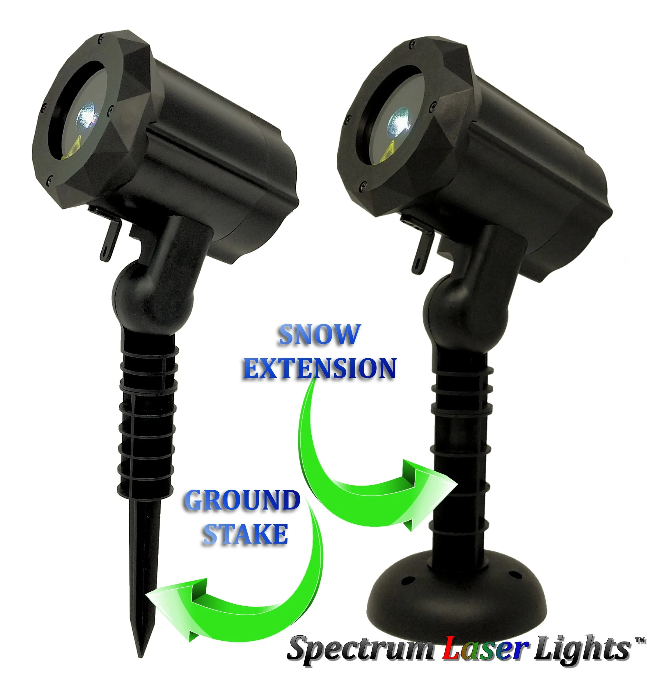 SL-37 - RGB Moving 18 Pattern Laser Christmas Light -2nd GEN v2