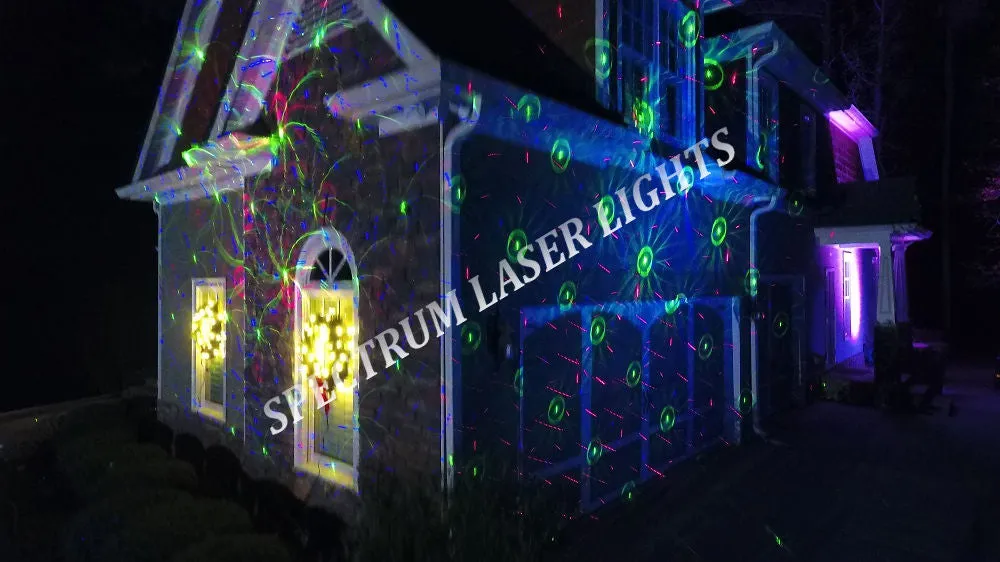 SL-37 - RGB Moving 18 Pattern Laser Christmas Light -2nd GEN v2
