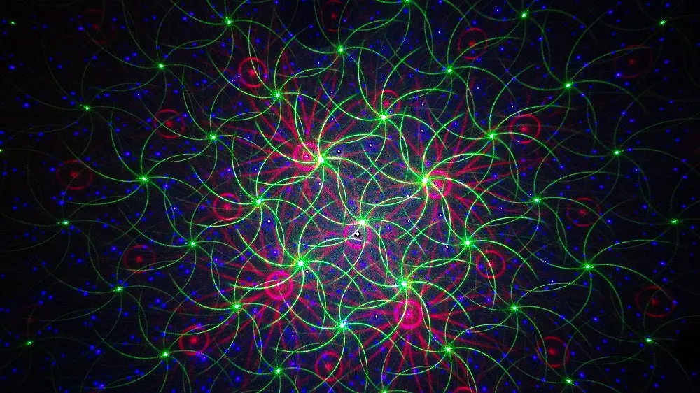 SL-37 - RGB Moving 18 Pattern Laser Christmas Light -2nd GEN v2