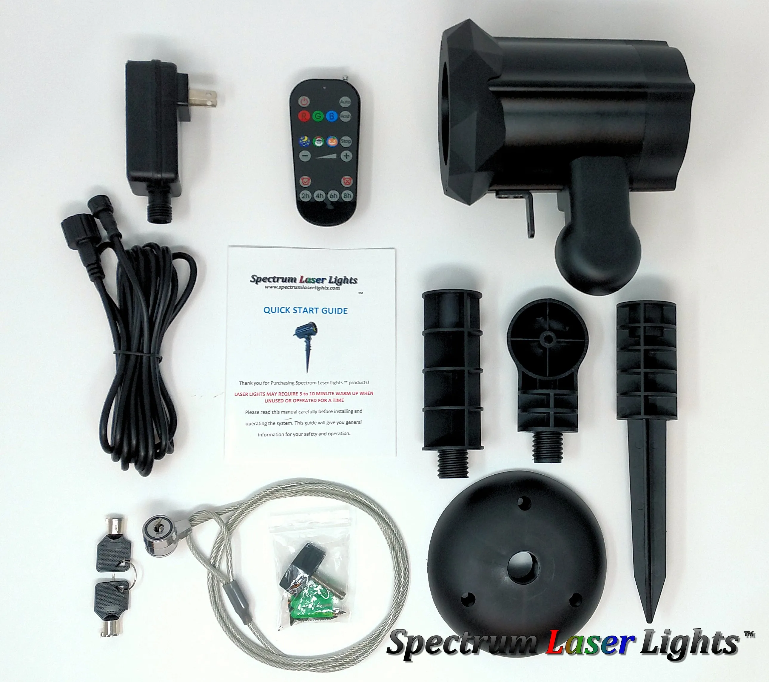 SL-37 - RGB Moving 18 Pattern Laser Christmas Light -2nd GEN v2