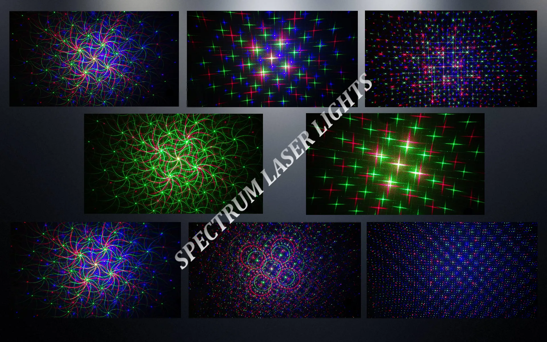 SL-37 - RGB Moving 18 Pattern Laser Christmas Light -2nd GEN v2
