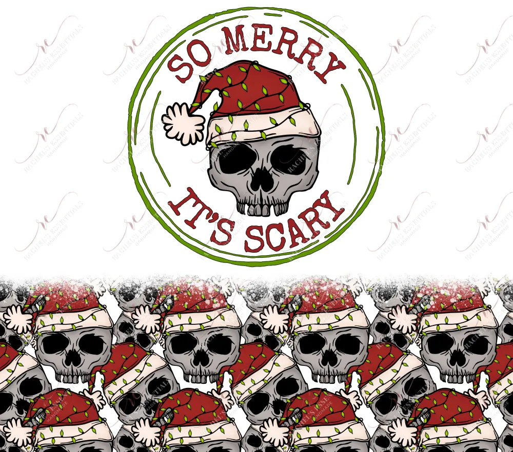 So merry its scary - vinyl wrap