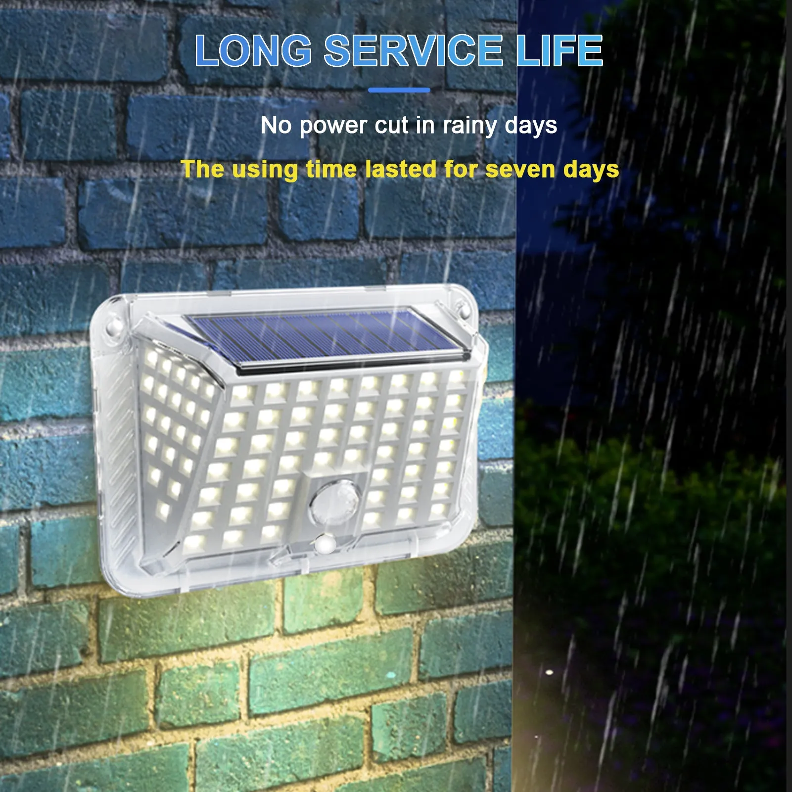 Solar Lights Outdoor Wireless LED