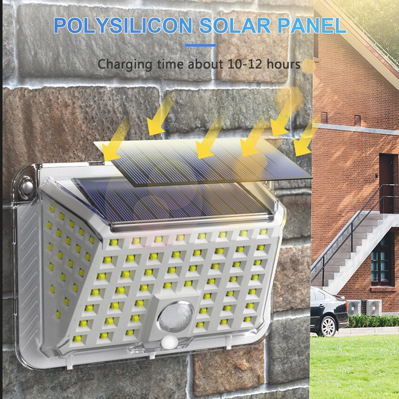 Solar Lights Outdoor Wireless LED