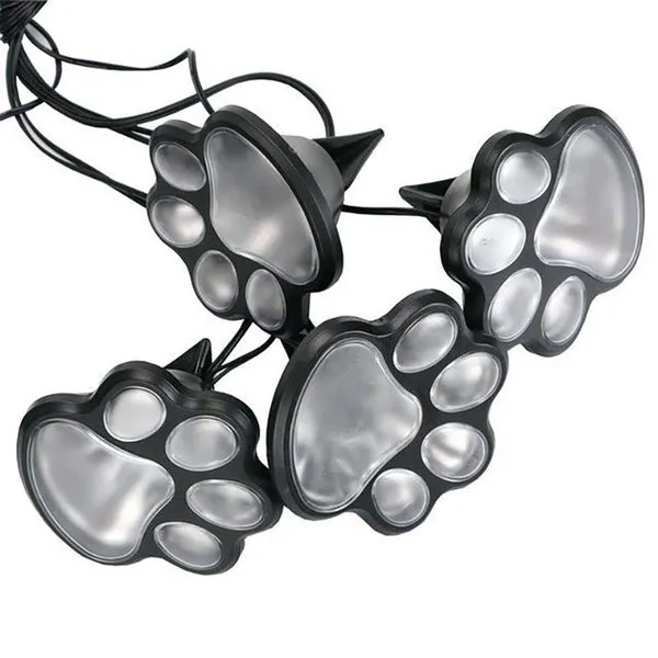 Solar Powered Pet Paw Lights(4 PCS)