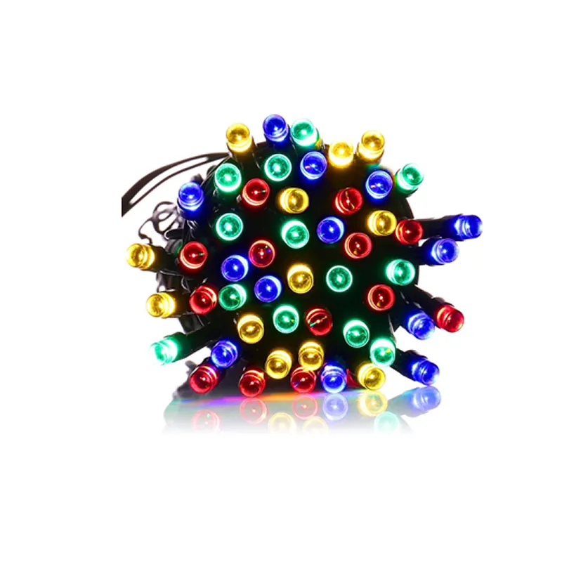 Solar-Powered RGB LED Waterproof Fairy Lights JG128