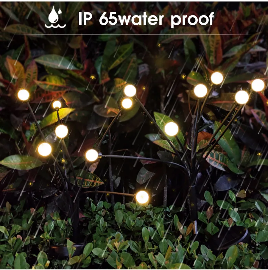 Solar Swaying Light 10LED 2pcs Pack RGB Multi-Color #6966