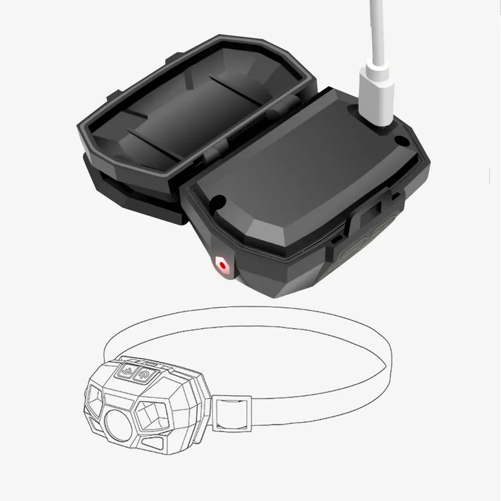 SOLOLANDOR Ultra Bright LED Headlamp 800LM Motion Sensor Headlight USB Recharge head lamp Waterproof lampe frontale Flashlight