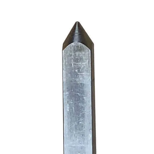 Stainless Steel Rotisserie Skewer 10mm x 1052mm - Flaming Coals
