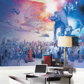 Star Wars Saga XL Spray and Stick Wallpaper Mural