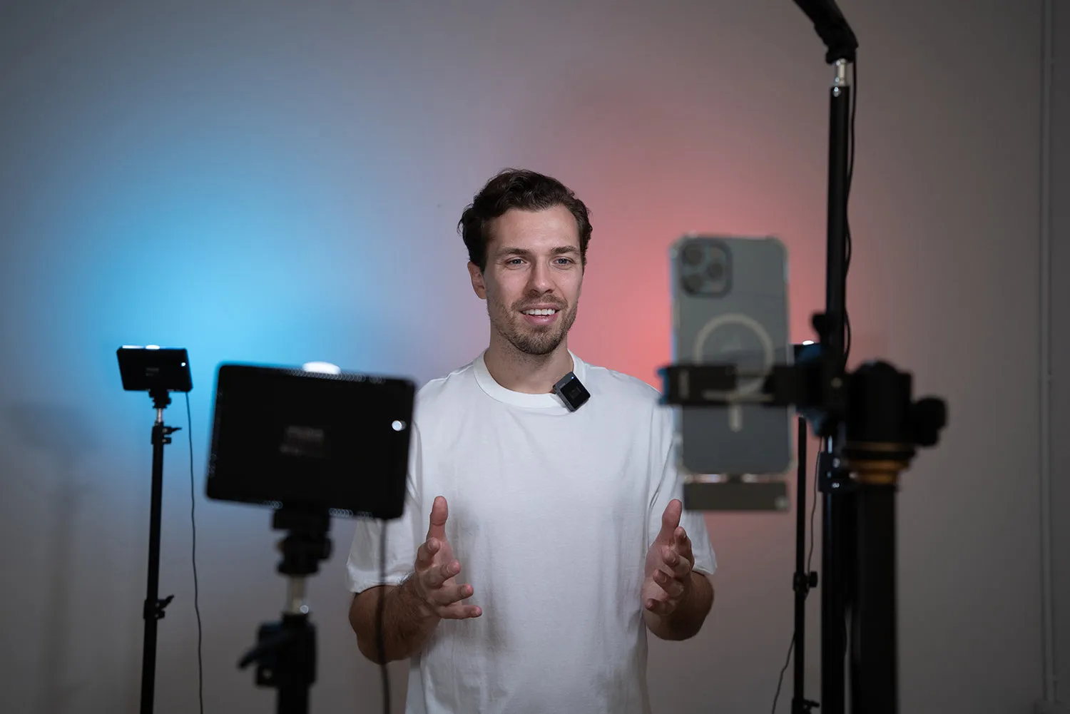 'Starter Youtube & Tiktok Package' Vlogging Audition Self Tape Streaming Lighting Kit - Bundle