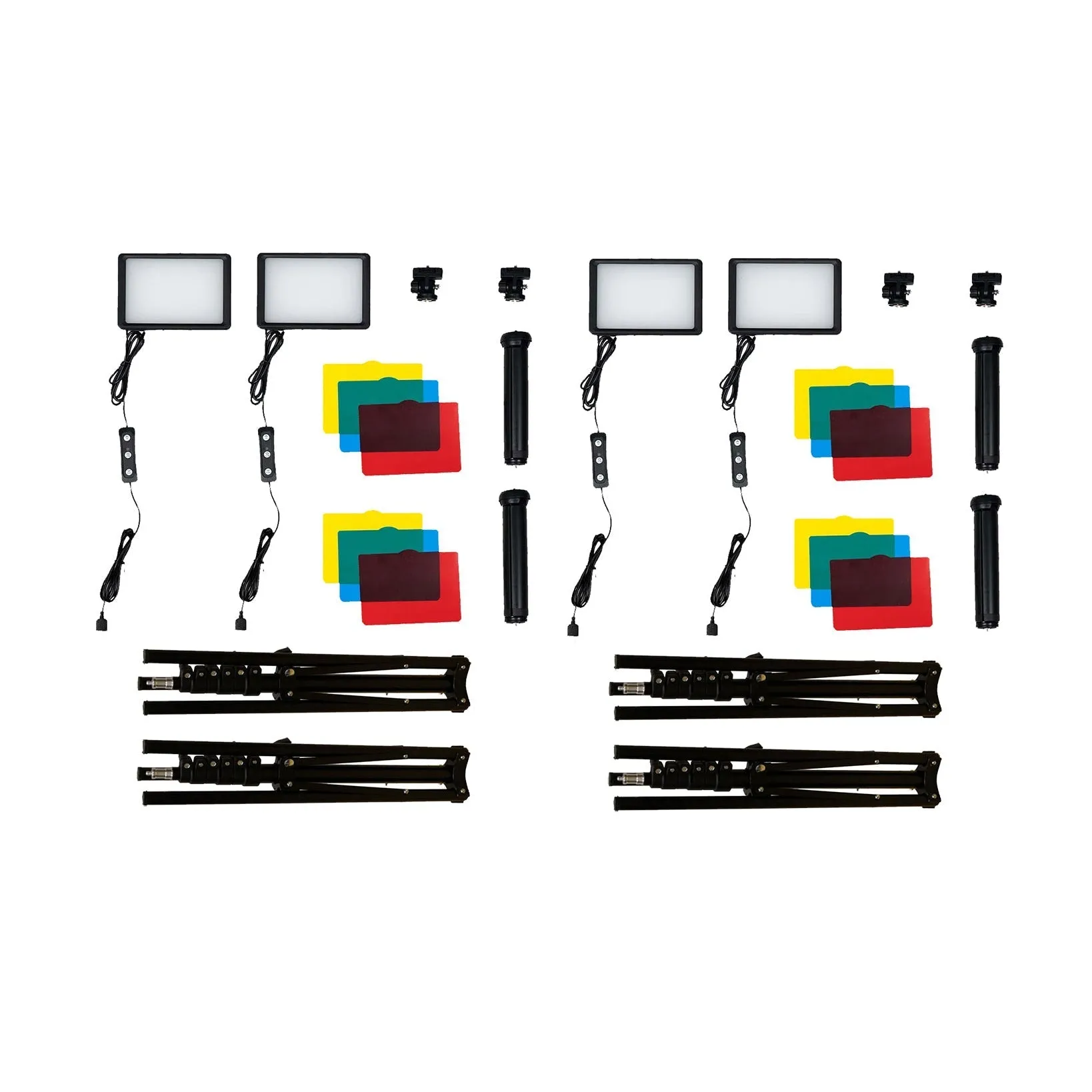 'Starter Youtube & Tiktok Package' Vlogging Audition Self Tape Streaming Lighting Kit - Bundle