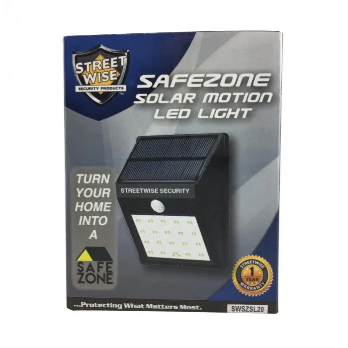 Streetwise SafeZone Solar Motion LED Light