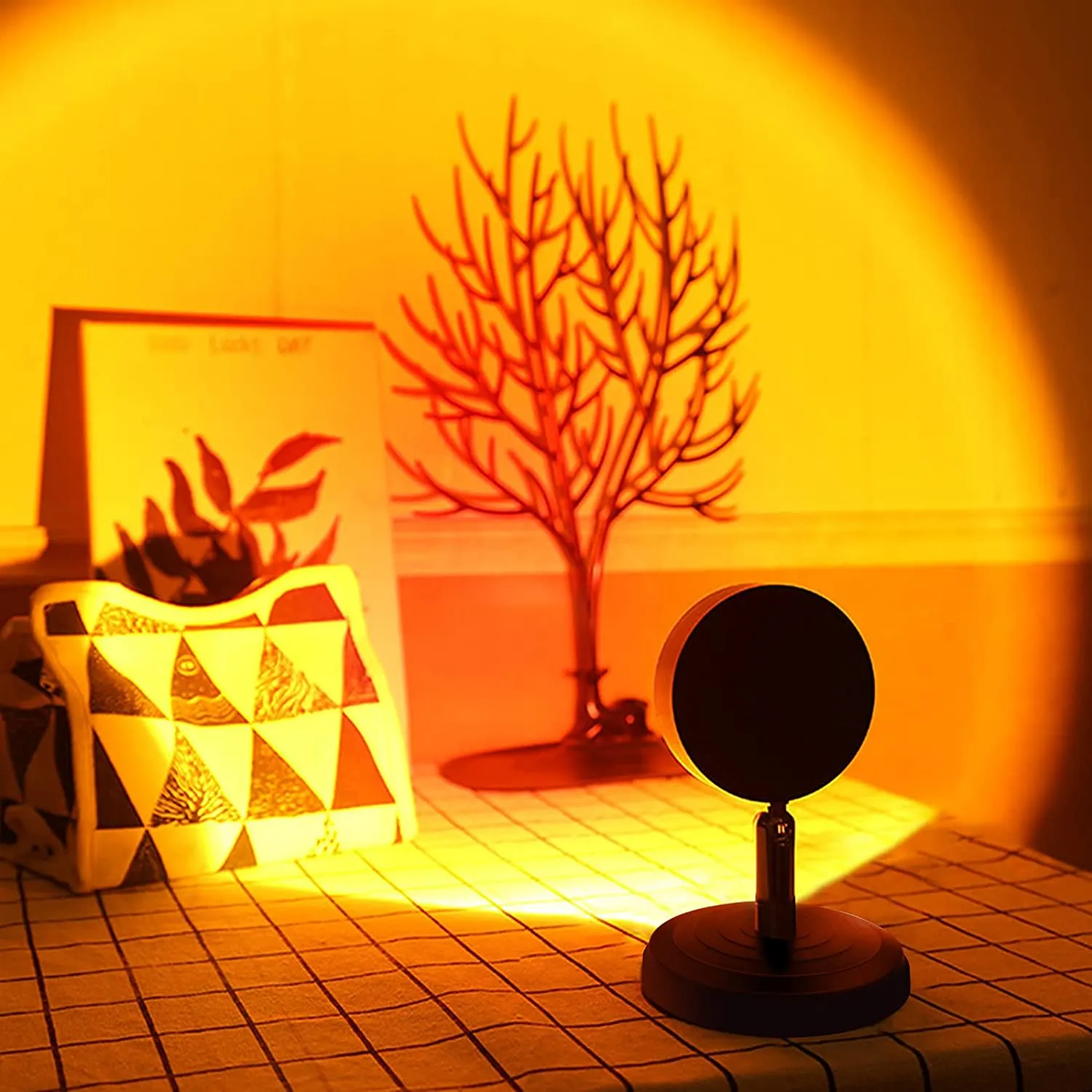 Sunset Lamp Projection