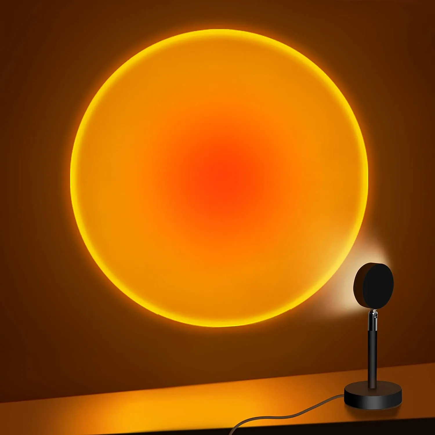 Sunset Lamp Projection