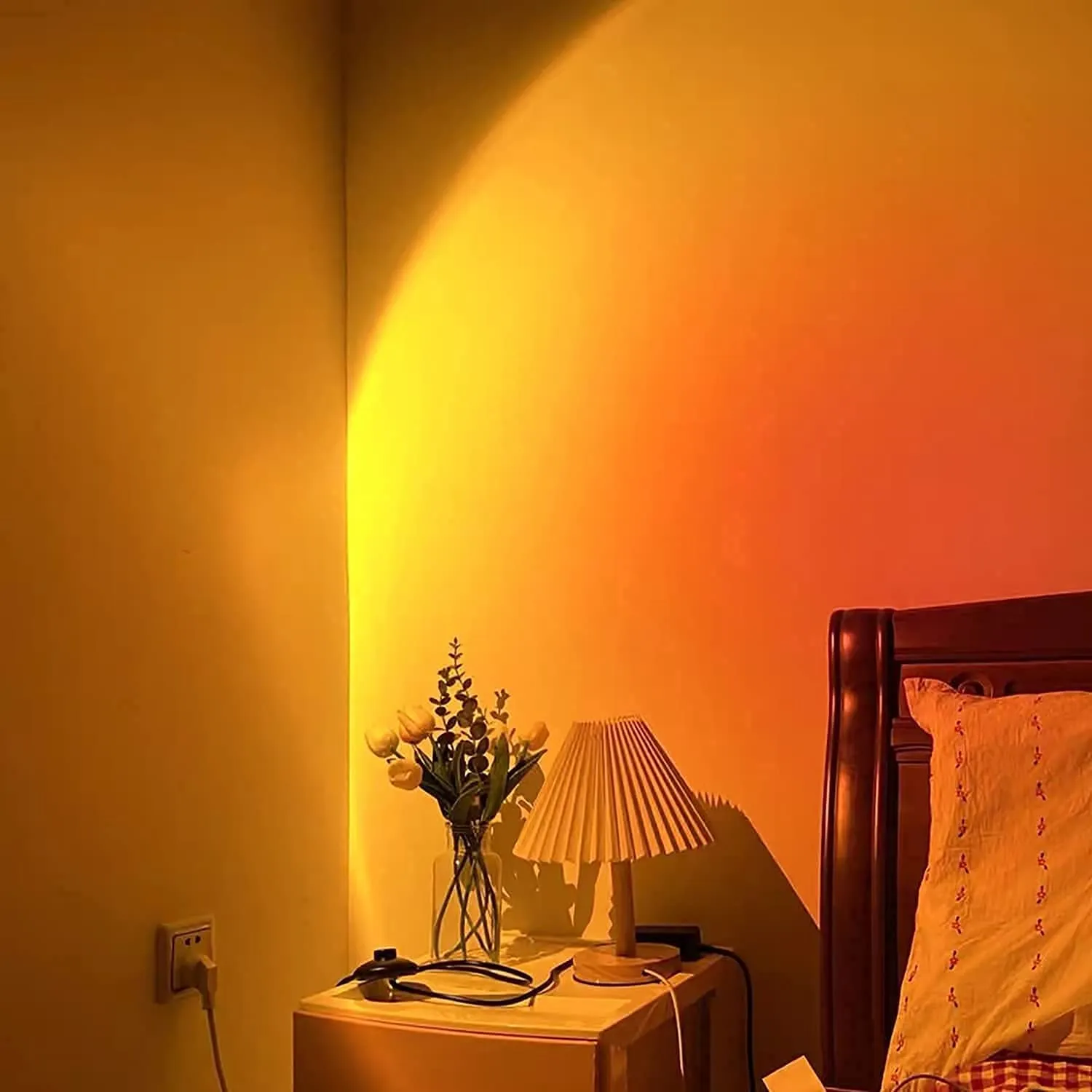 Sunset Lamp Projection