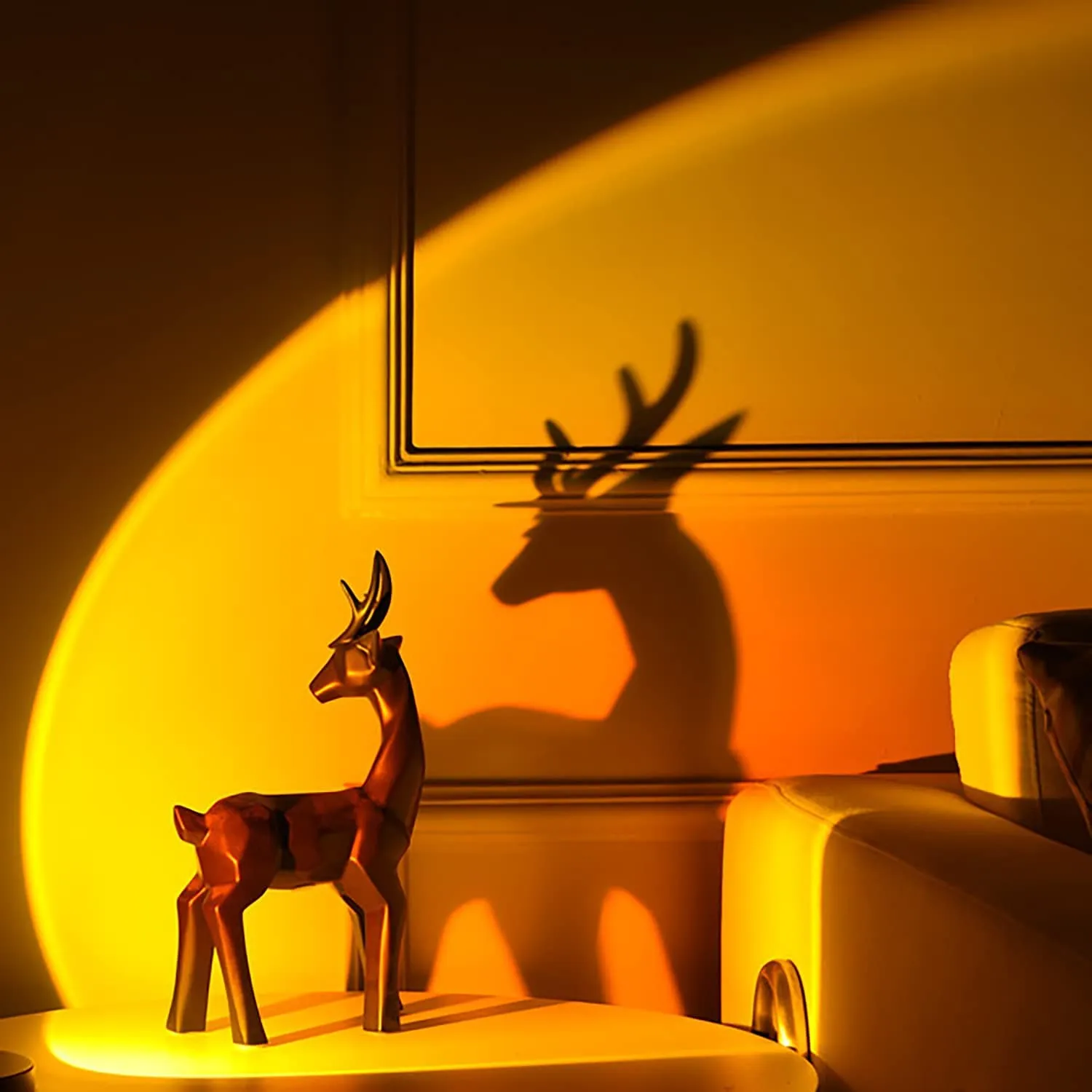 Sunset Lamp Projection