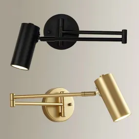 Swing Arm LED Wall Lamp for Modern Bedside Lighting