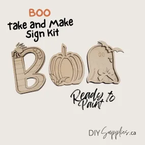 Take and Make "Maker" Kit - "BOO"