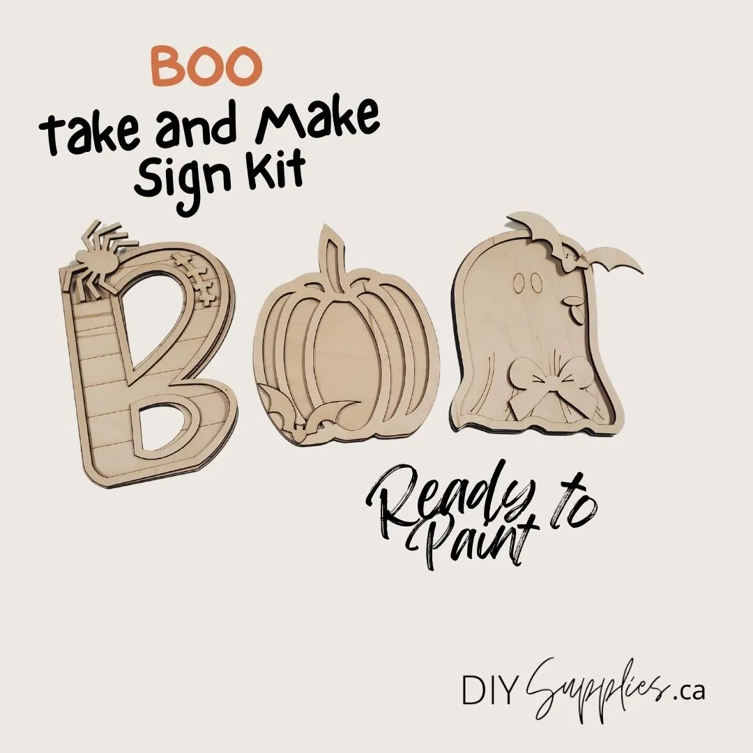 Take and Make "Maker" Kit - "BOO"