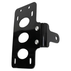 TC Bros. Side Mount License Plate Bracket (with no light) 1/2" Shock Mount